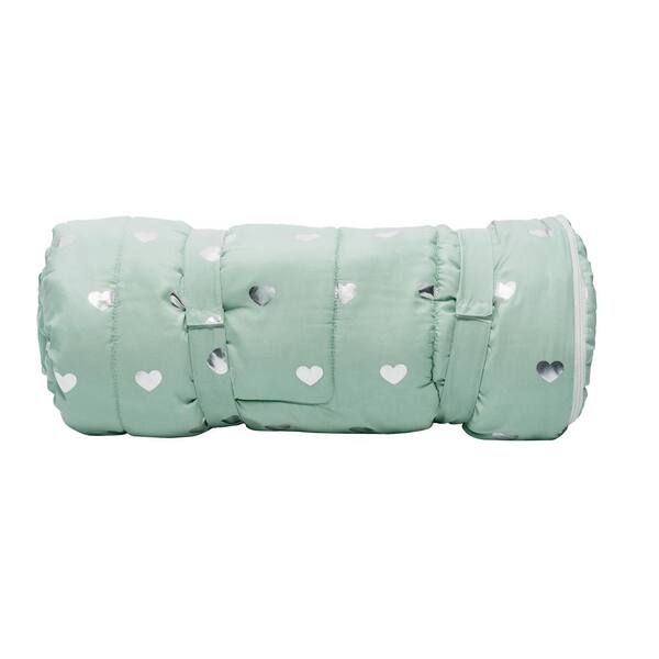 Reviews For Lala Bash Kelly Sleeping Bag 57 In W X 52 In L In Seafoam Pg 1 The Home Depot