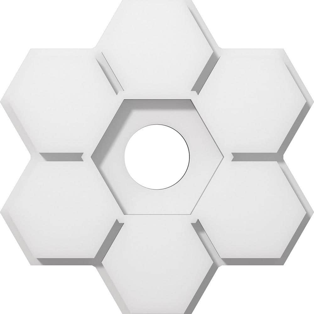1 in. P X 3-1/2 in. C X 10 in. OD X 2 in. ID Daisy Architectural Grade PVC Contemporary Ceiling Medallion price history on PriceWatchPro
