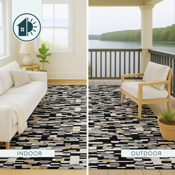 Addison Rugs Chantille Machine Washable Indoor/Outdoor Abstract