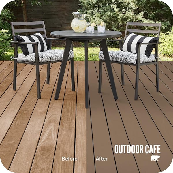 5 gal. #N260-6 Outdoor Cafe Solid Color Waterproofing Exterior Wood Stain