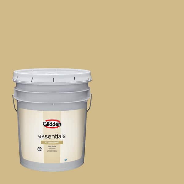 Glidden Essentials 5 gal. PPG1105-5 Appalachian Trail Semi-Gloss Exterior Paint