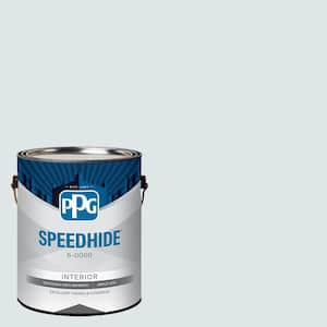 1 gal. Austrian Ice PPG1156-1 Satin Interior Paint