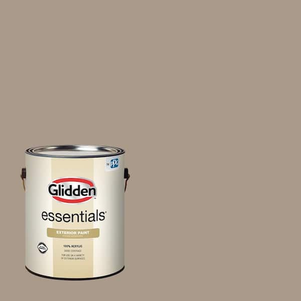 Glidden Essentials 1 gal. PPG1021-4 Diversion Satin Exterior Paint