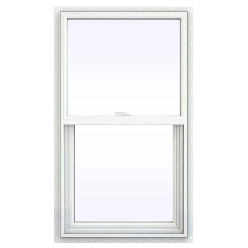 JELD-WEN 23.5 in. x 47.5 in. V-2500 Series White Vinyl