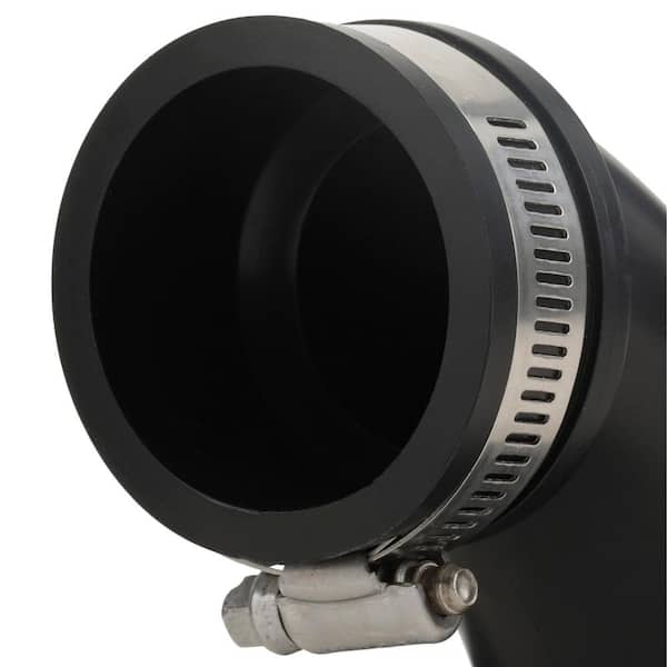 Fernco - 1-1/2 in. PVC DWV 90-Degree Mechanical Elbow Fitting
