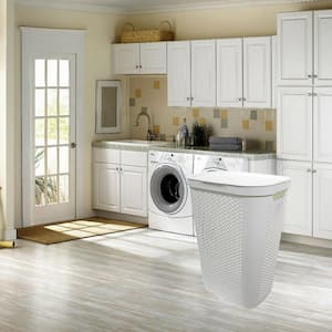 60 L Laundry Hamper White