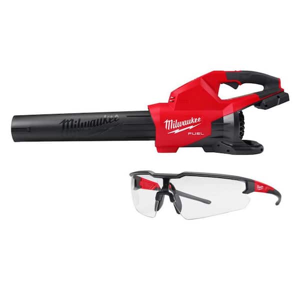M18 FUEL Dual Battery 145 MPH 600 CFM 18V Lithium-Ion Brushless Cordless Handheld Blower (Tool-Only) w/ Safety Glasses