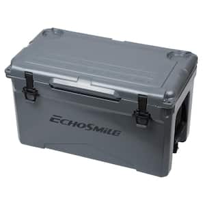 EchoSmile 35 qt. Rotomolded Cooler in Grey