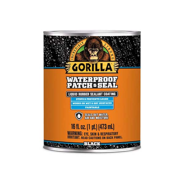 Gorilla 32 oz. Waterproof Patch and Seal Liquid in Black