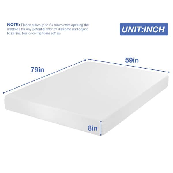 Amazon.com: Vibe Gel Memory Foam Mattress, 12-Inch CertiPUR