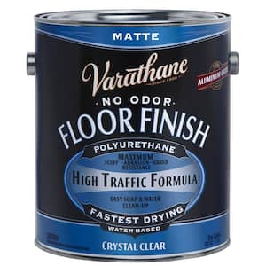 1 Gal. Clear Matte Water Based Interior Polyurethane (2-Pack)