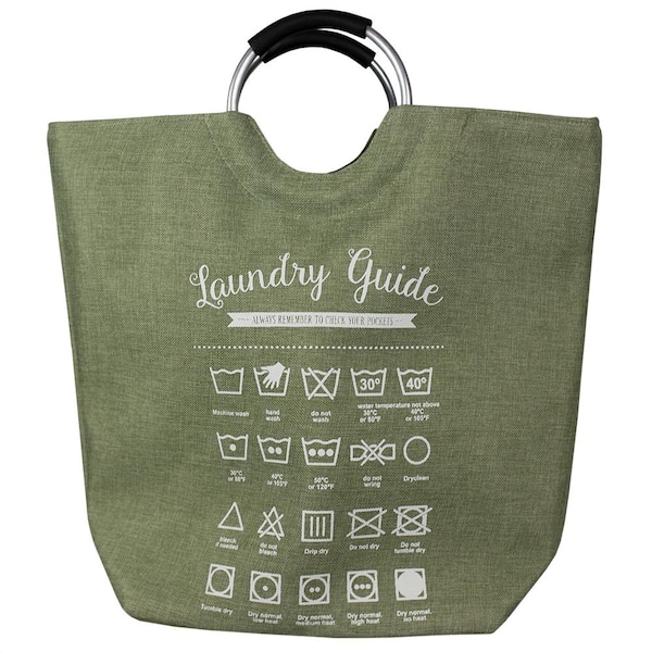 Laundry guide, textile care symbols Tote Bag for Sale by beakraus