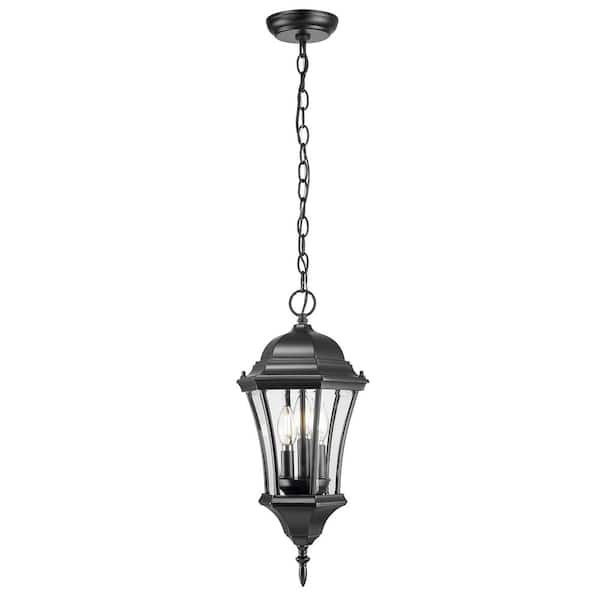 Acclaim Lighting Brynmawr Collection 3-Light Outdoor Matte Black