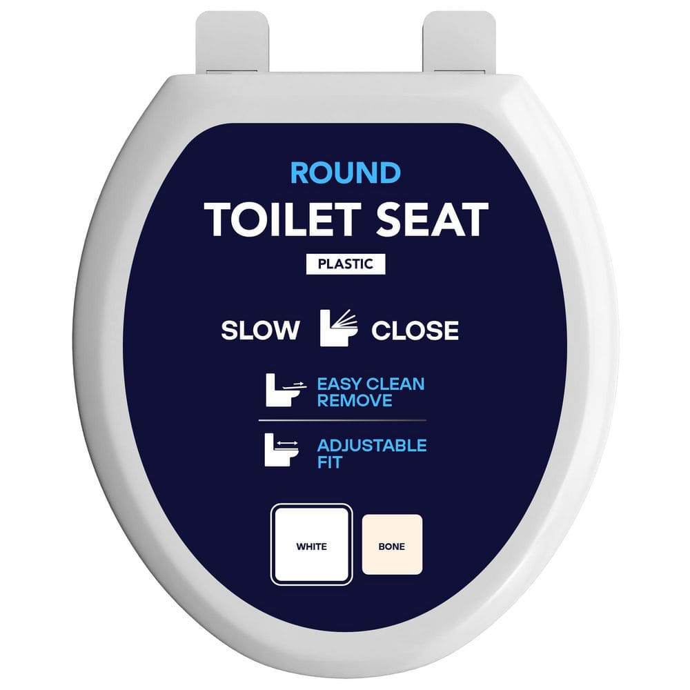 HP188 PP Toilet Seat Cover, Elongated Toilet Seats - Toilet Seat And PP