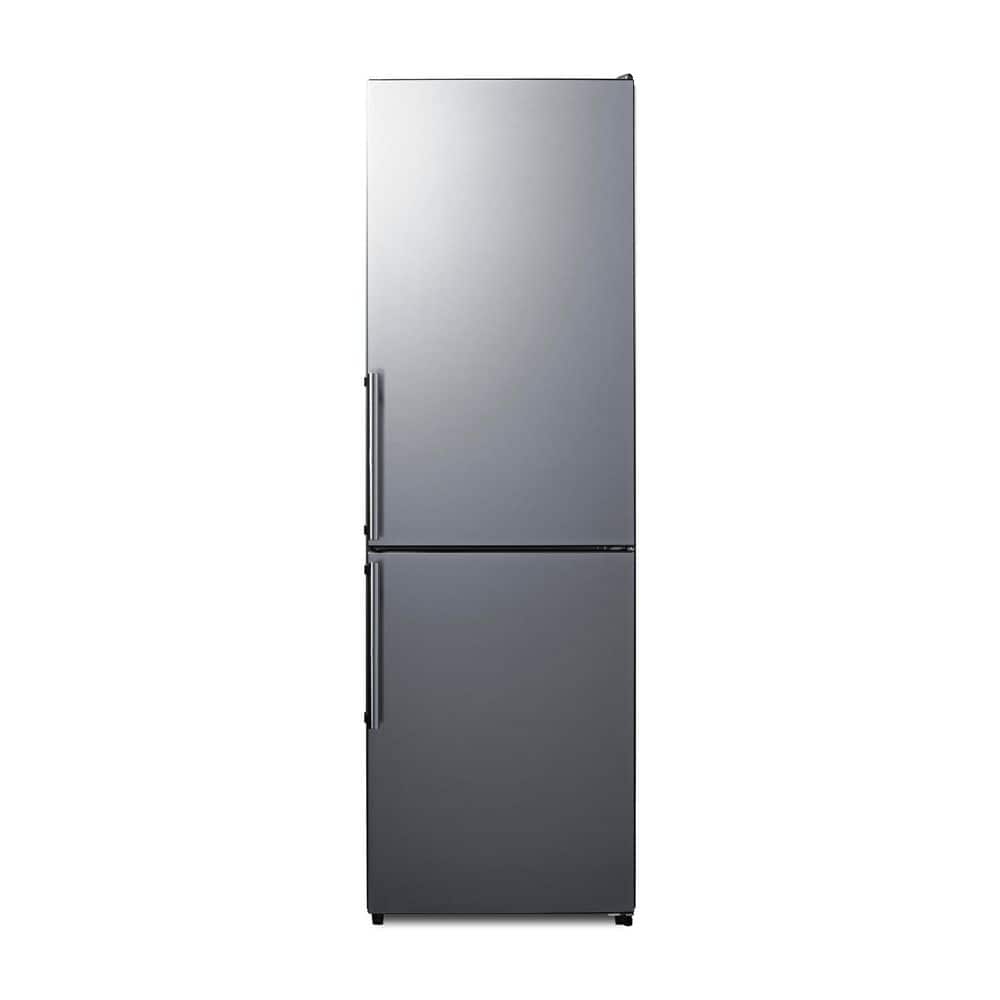 24 in. W 10.8 cu. ft. Bottom Freezer Refrigerator in Stainless Look with Icemaker, Counter Depth price history on PriceWatchPro