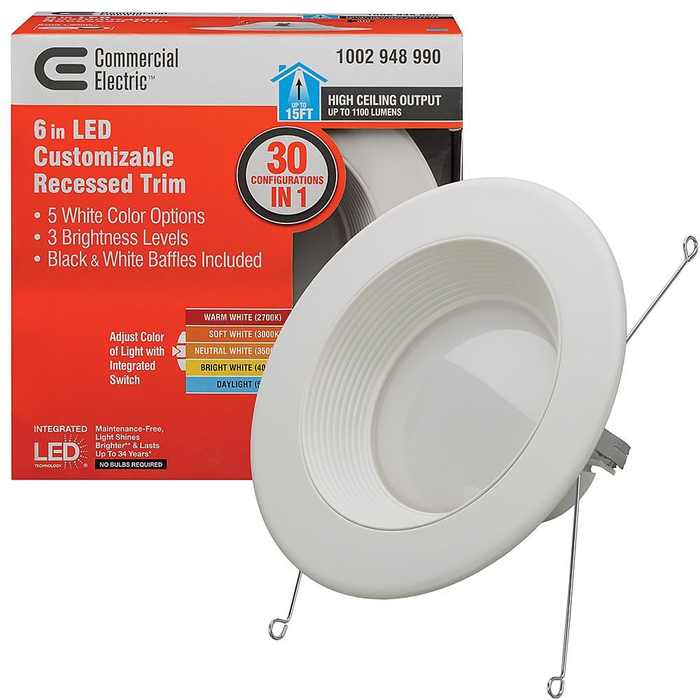 Fixture High Ceiling Output Dimmable, Dimmable Led Recessed Lighting Reviews