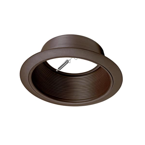 Nicor 6 In Oil Rubbed Bronze Recessed Trim 17510ob Ob Oil Rubbed Bronze Recessed Trim 17510ob, 6 Inch Recessed Lighting Trim Oil Rubbed Bronze