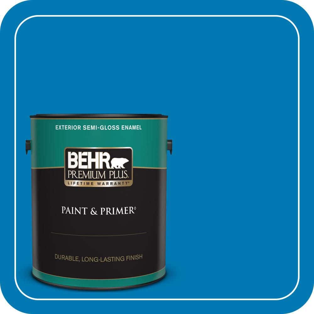 1 gal. #P500-6 Deep River Semi-Gloss Enamel Exterior Paint & Primer price history on PriceWatchPro