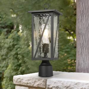 LNC Modern Farmhouse Black Outdoor Hanging Lantern 1-Light Coastal Pendant  with Seeded Glass Shade for Covered Patio Porch NA7NNFHD1254P47 - The Home  Depot