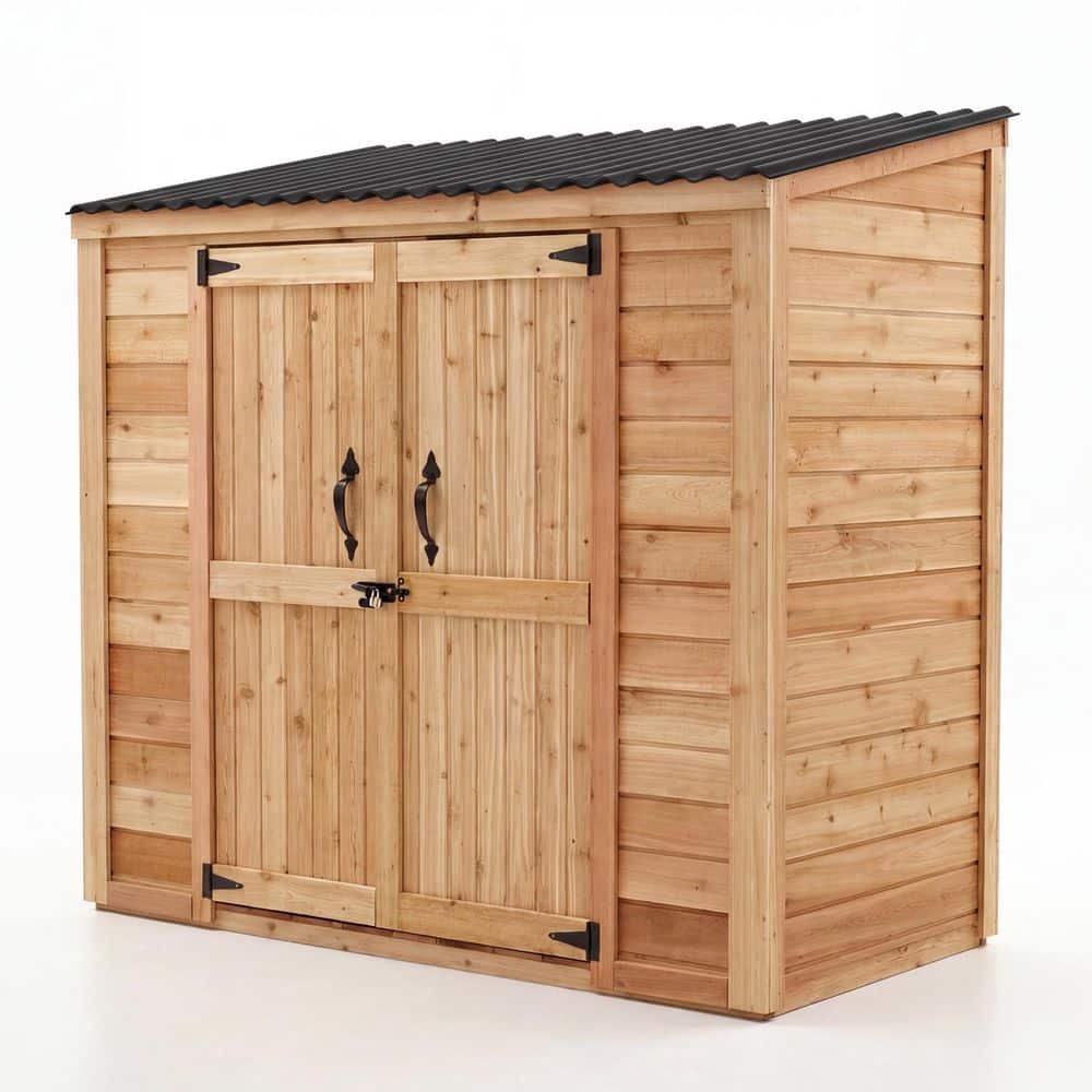Outdoor Living Today 6 ft. W x 3 ft. D Cedar Wood Garden Chalet