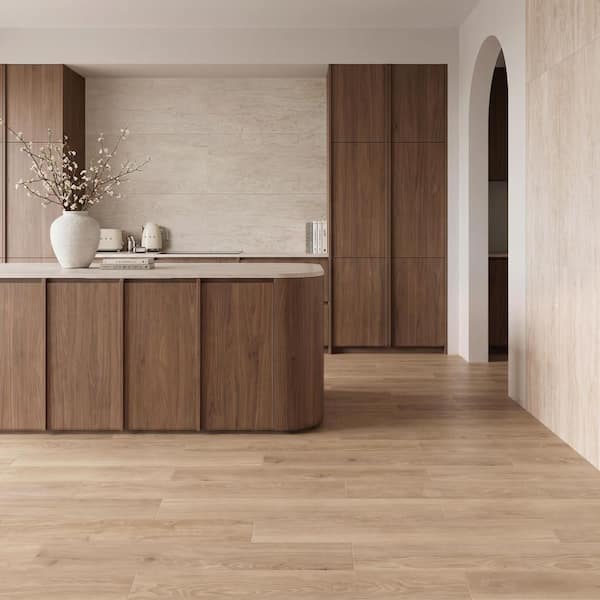 Spanish Arborix Pine 8 in. x 48 in. Matte Wood Look Plank Porcelain Floor and Wall Tile (7 PCS, 18.69 sq. ft. /Case)