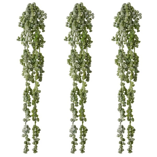 18 in. Green Artificial Succulent Vine