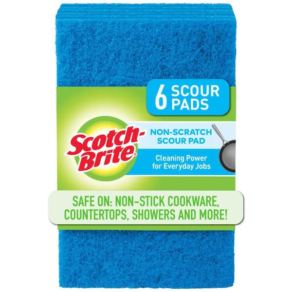 Non-Scratch Scour Pads (6-Pack)