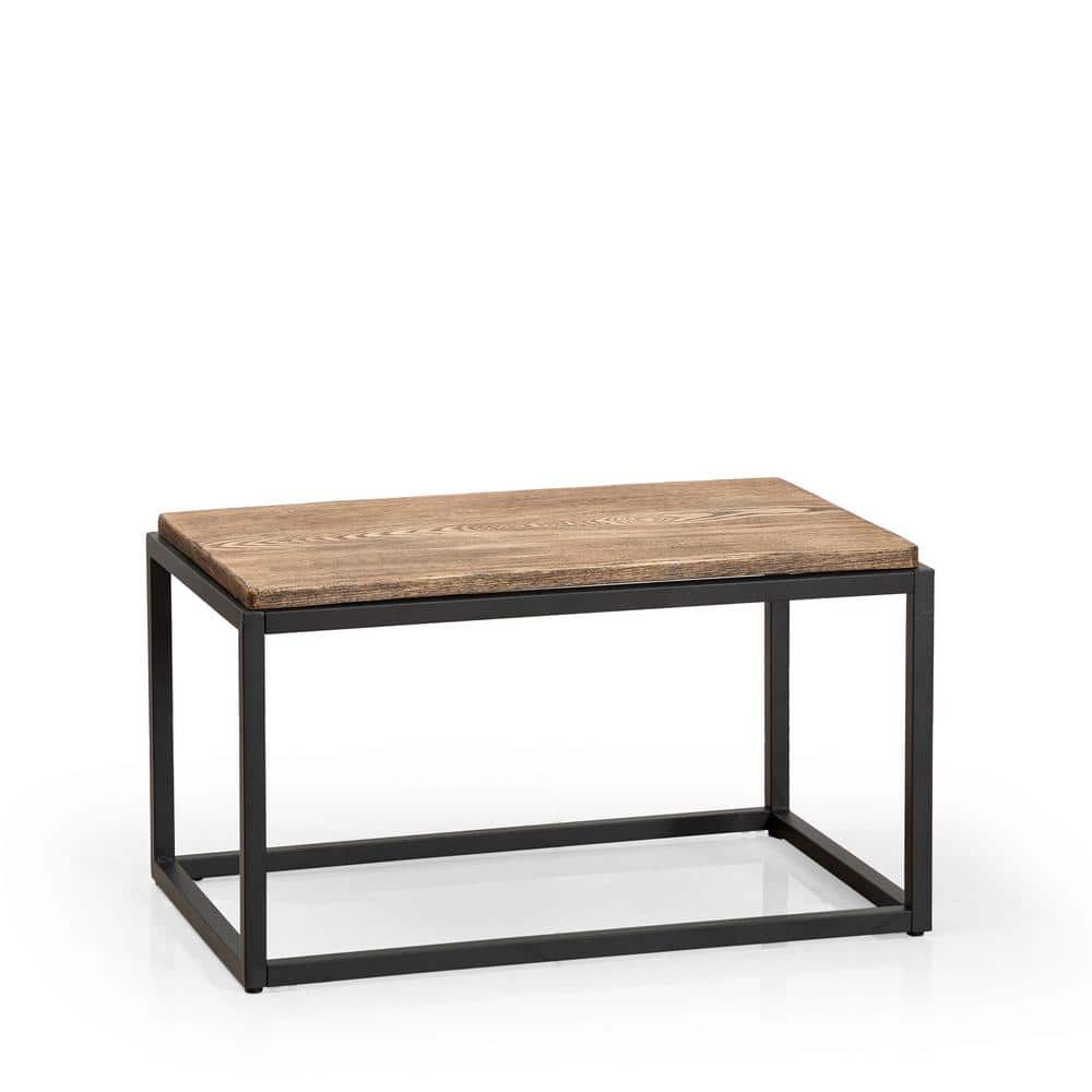 32 in. Width Square MDF Wood Outdoor Coffee Table