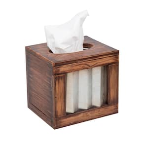Tissue Box Cover Square - Facial Cube Tissue Box Holder Case Dispenser –  Dwellza