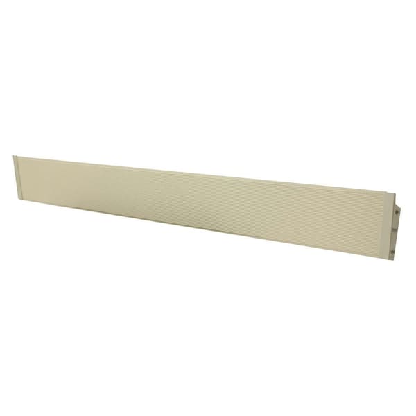 240-Volt 700-Watt 59 in. Cove Heater in Almond