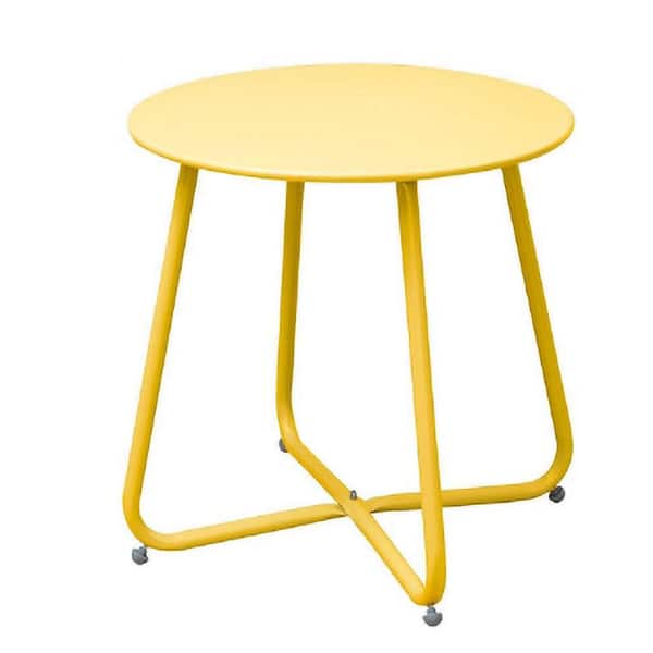 OLILAWN 45 Dia. Outdoor Table, Suitable for Gardens, Balconies, Porches, Living Rooms