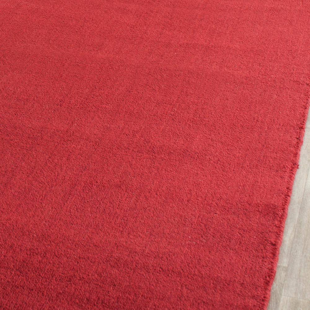 Himalaya Red Handmade Wool 6' x 9' Area Rug