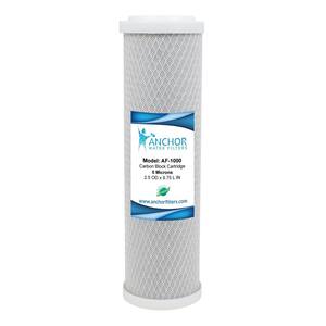 Carbon Block Replacement Filter Cartridge for Countertop Water Filtration Systems