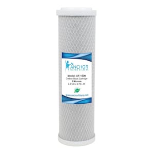 Carbon Block Replacement Filter Cartridge for Countertop Water Filtration Systems