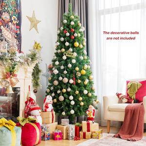 7 ft. Pre-Lit Fiber Optic PVC Artificial Christmas Tree with 820 Branch Tips