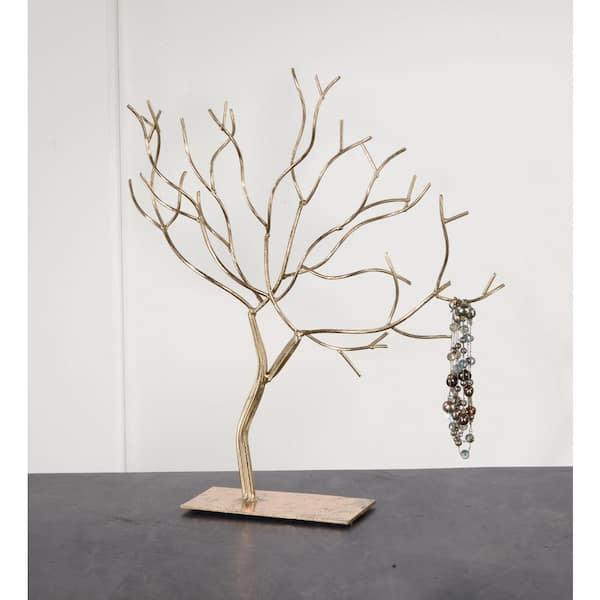 Black Bird Rotating Necklace Holder Bracelet Stand / Jewelry Organizer /  Jewelry Tree