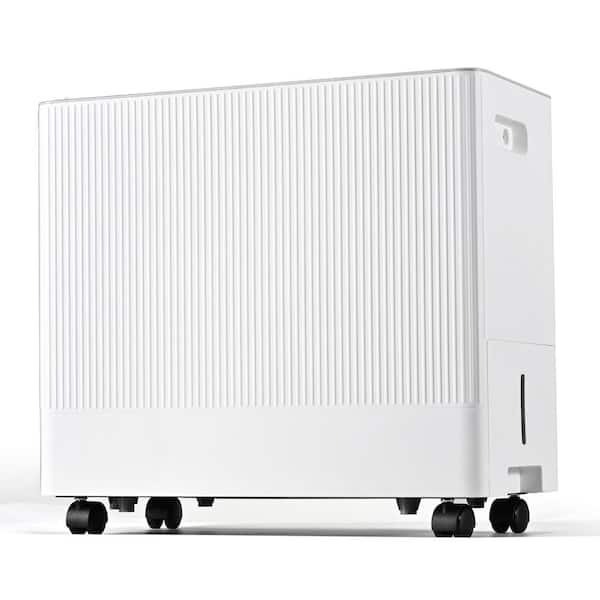 SIMZLIFE 35 pt. Up to 3000 sq. ft. Dehumidifier in White, 4 Modes, 2 Drainage Options, for Basement/Garage/Wet Room, ENERGY STARY