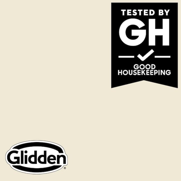 Glidden Premium 1 qt. PPG1105-1 Creamy White Eggshell Interior Latex Paint