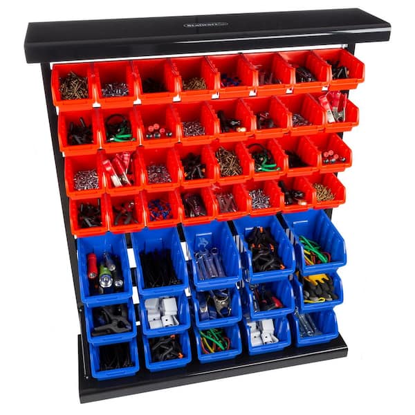 Warehouse Workshop Organization Plastic Stackable Storage Bins for Nut and  Bolt - China Auto Parts Box, Stack and Hang Storage Bin