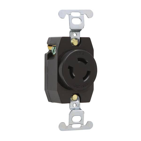 Pass & Seymour Turnlok 15 Amp 250-Volt NEMA L6-15R Locking Receptacle
