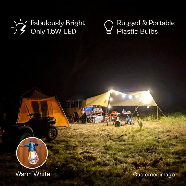 Camping Outdoor Atmosphere Canopy Tent Decoration LED Waterproof Camping  String Light - China Solar Light, LED Light
