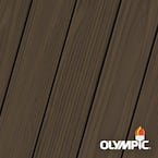 Elite 3 gal. Coffee Semi-Transparent Exterior Wood Stain and Sealant in One