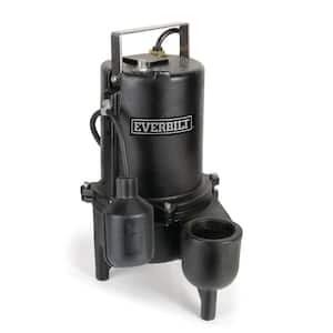 1/2 HP Cast Iron Sewage Ejector Pump