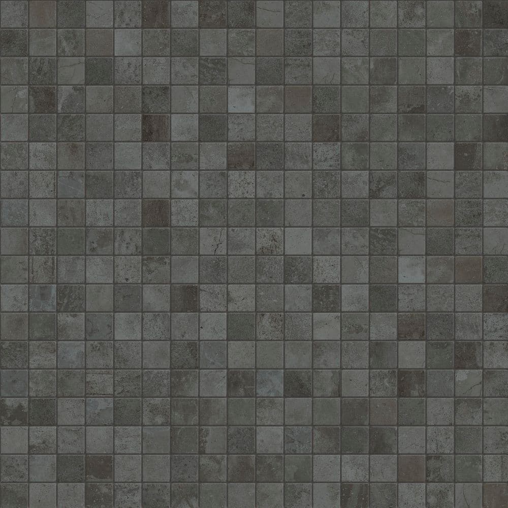 Ray Charcoal 11.75 in. x 11.75 in. Concrete Look Porcelain Mosaic Floor and Wall Tile (9.69 sq. ft./Case) price history on PriceWatchPro