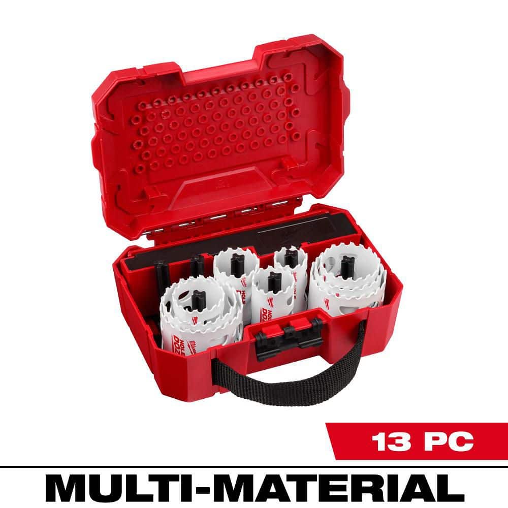 Milwaukee Hole Dozer General Purpose Bi-Metal Hole Saw Set (13