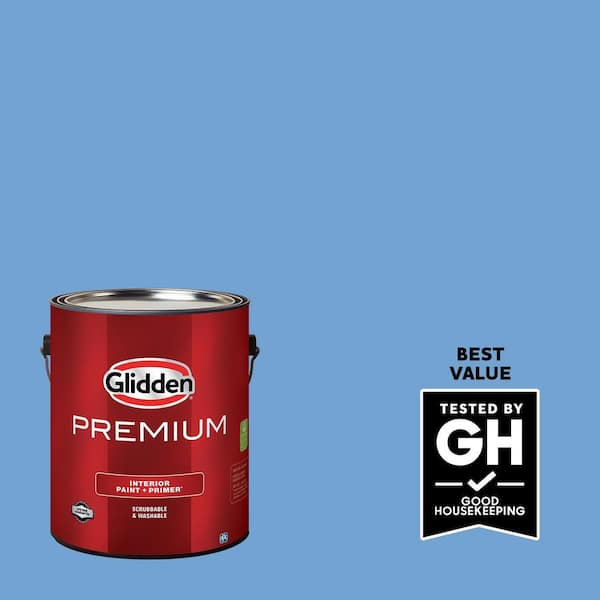 Glidden Premium 1 gal. PPG1242-4 Overcast Eggshell Interior Latex Paint