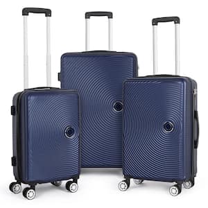 New Kimberly Nested Hardside Luggage Set in Slate Blue, 3 Piece - TSA Compliant