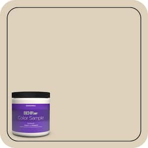 8 oz. #BWC-26 Stucco Tan Eggshell Enamel Interior Paint & Primer Color Sample