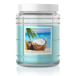 16 oz. Coconut Beach Scented Candle Jar