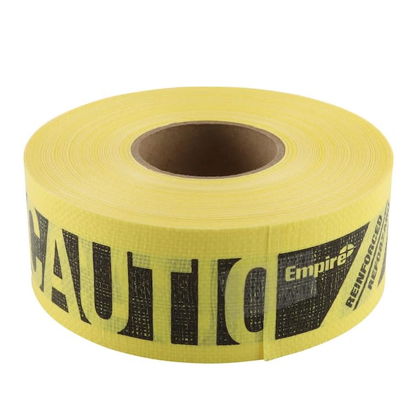 Yellow Caution Tape - 3x1000 Ft High Visibility Safety Barricade Tape